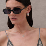 Canyon Square Sunglasses in Black
