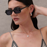 Canyon Square Sunglasses in Black