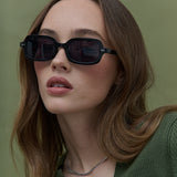 Canyon Square Sunglasses in Black
