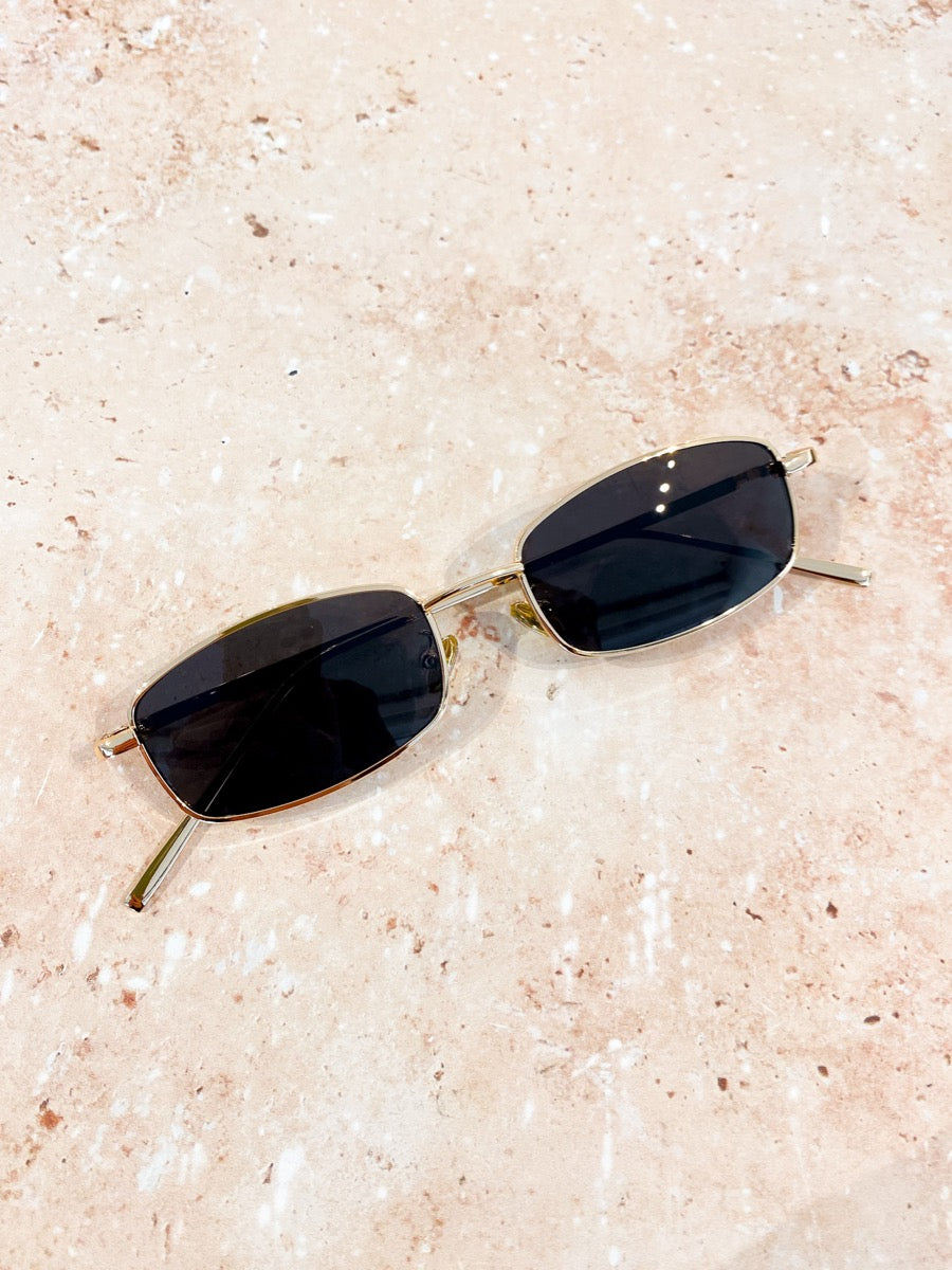 Britta Retro Metal Frame Sunglasses (3col)