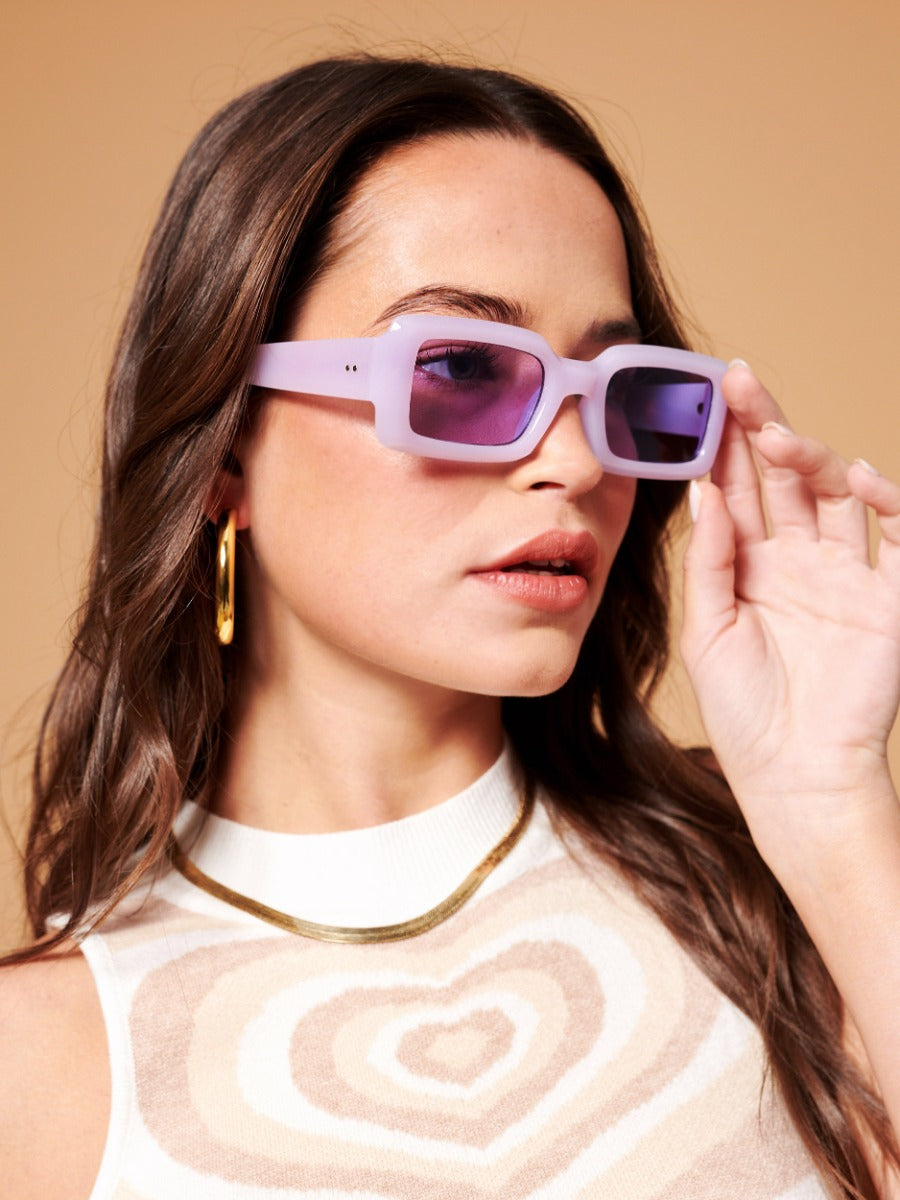 Margot Rectangular Sunglasses (3col)