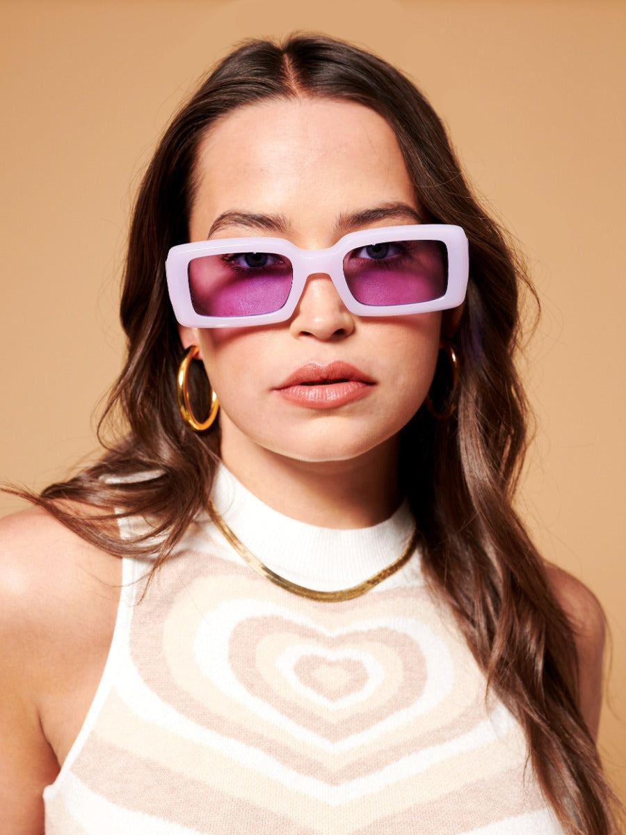 Margot Rectangular Sunglasses (3col)