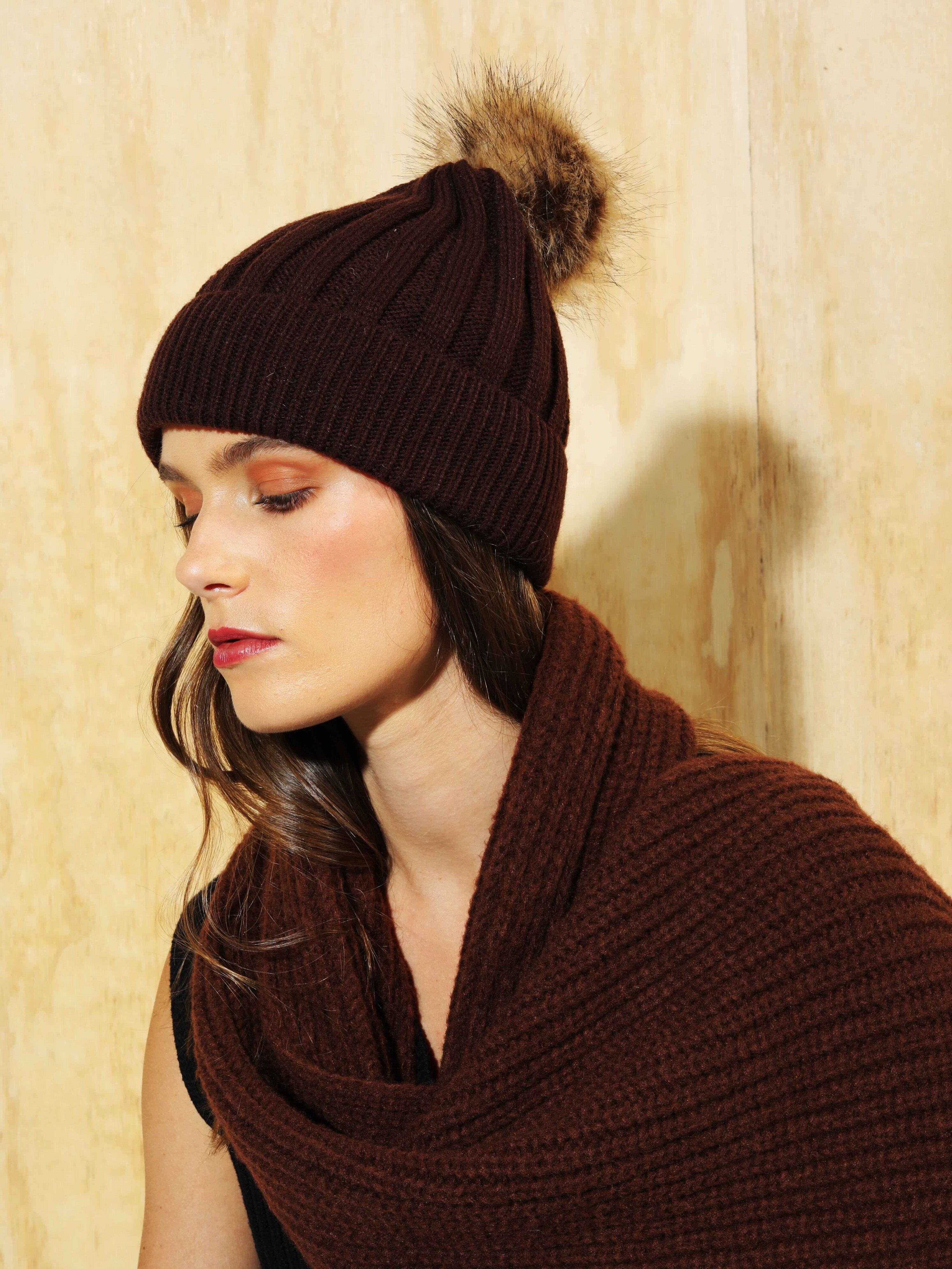 Nessa Rib Knitted Beanie