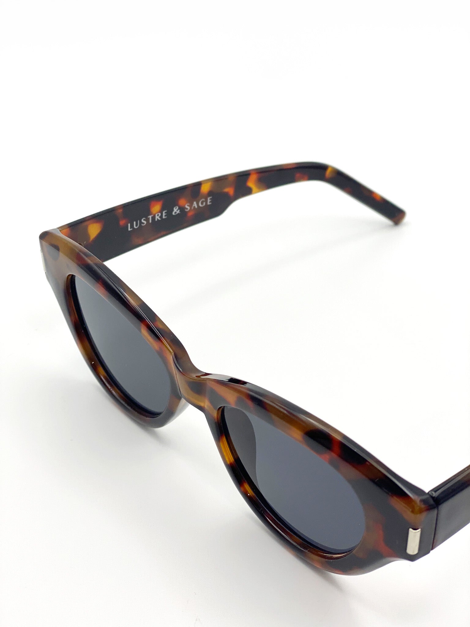 L&S Mielli Cat Eye Sunglasses in Tort