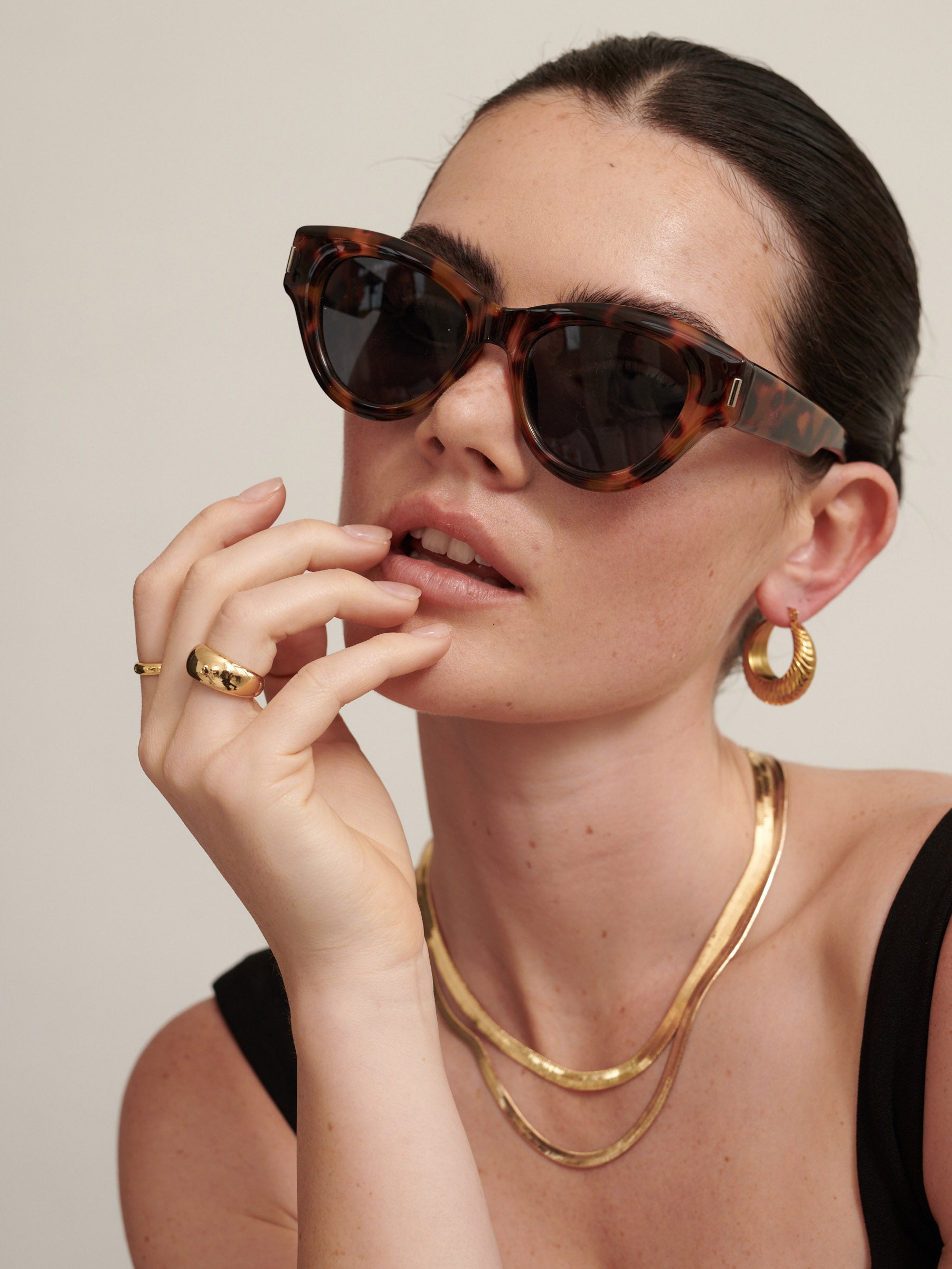 Mielli Cat Eye Sunglasses (2col)