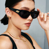Emilee Oval Sunglasses (3col)