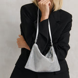 Stella Glomesh Party Bag in Silver