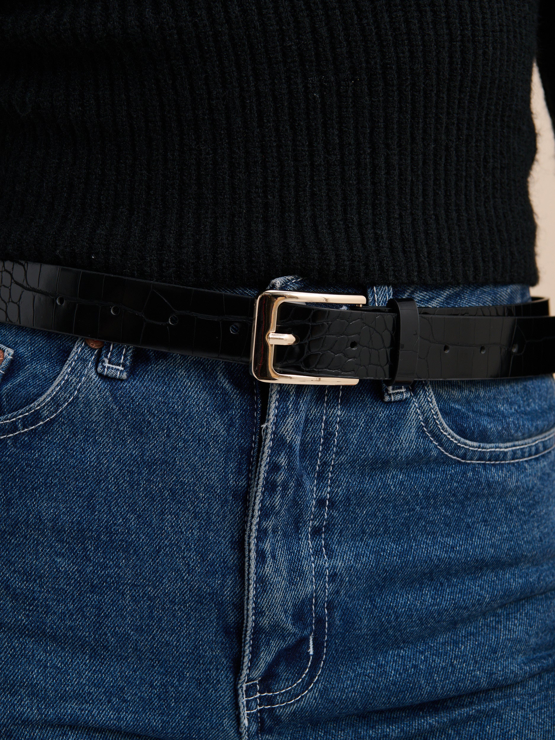 [Restocked] Sinclair Basic Croc Belt