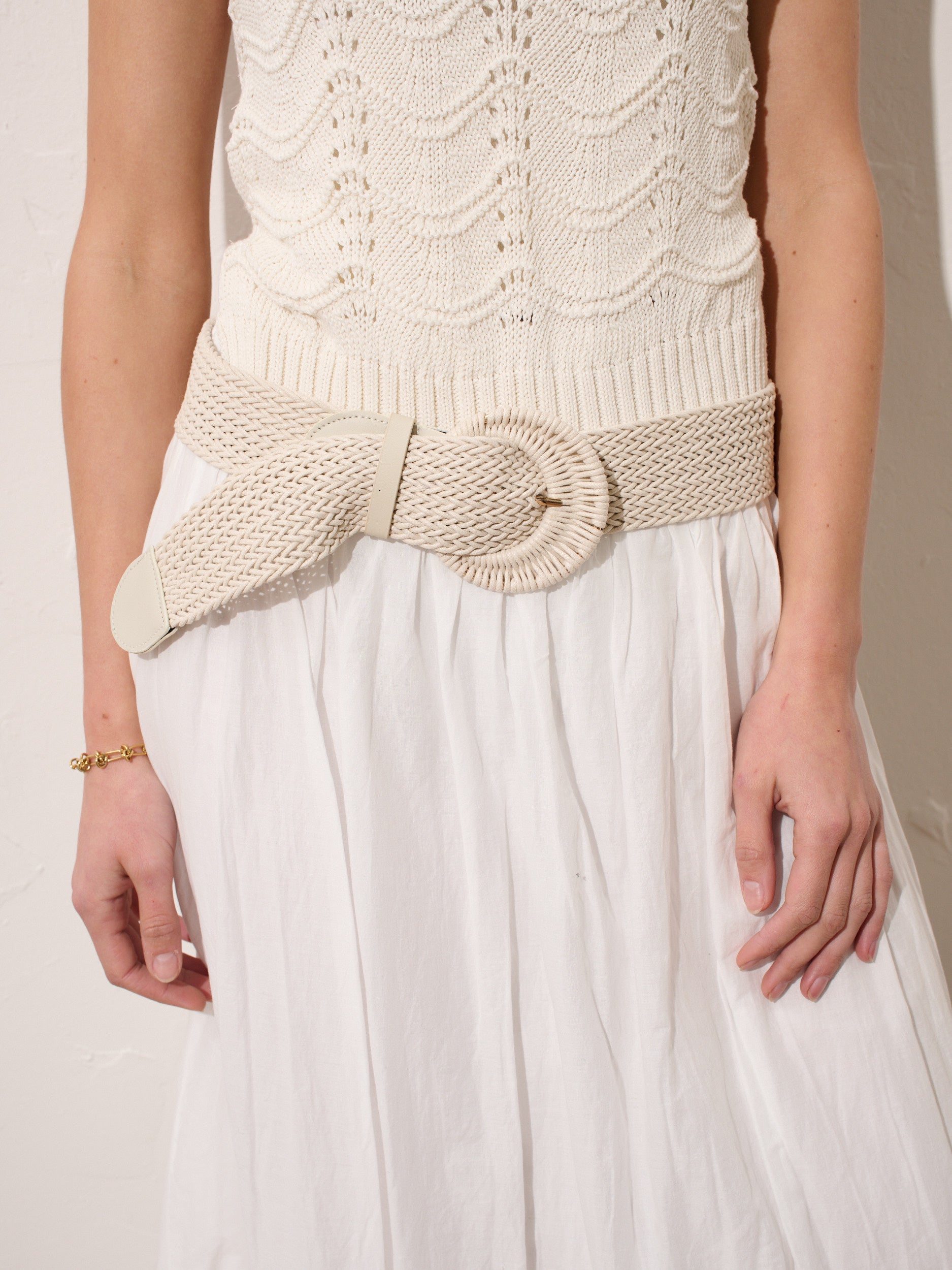 Cotton Crochet Summer Belt