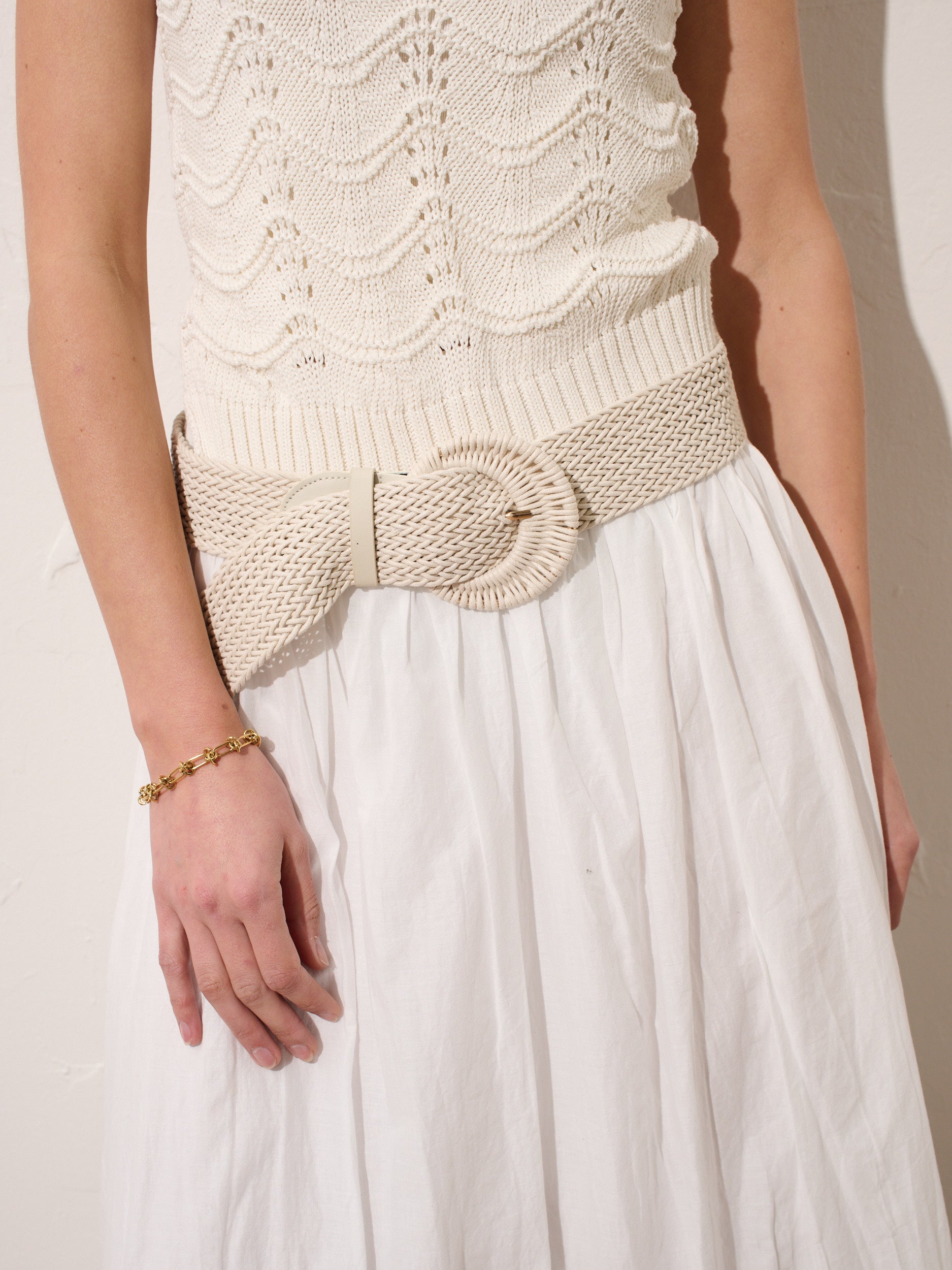 Cotton Crochet Summer Belt