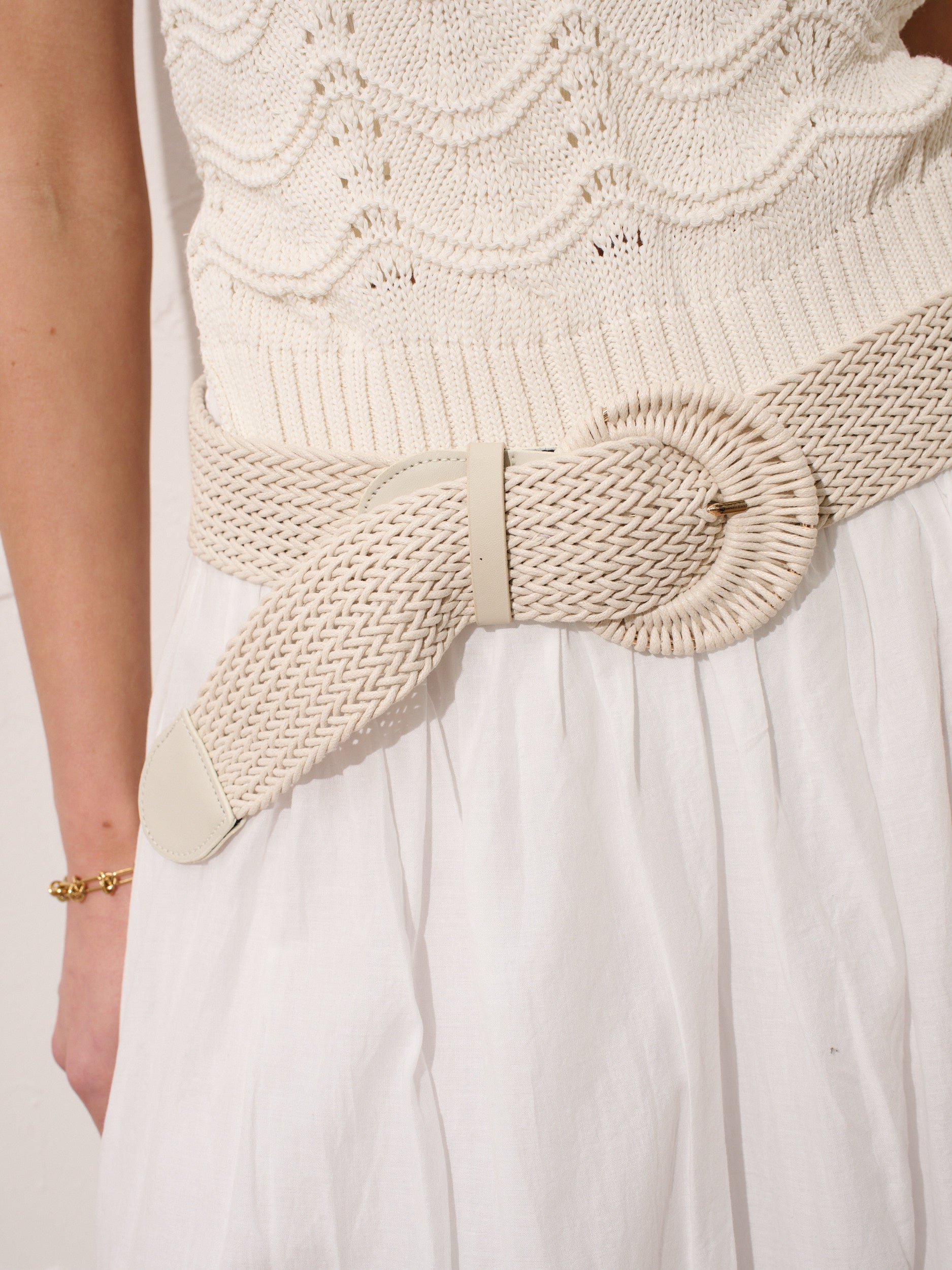 Cotton Crochet Summer Belt