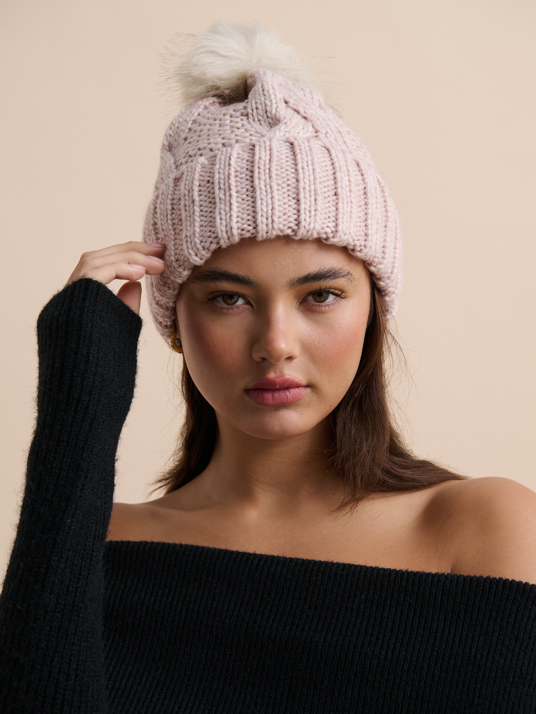 Ambrosia Chunky Knit Beanie