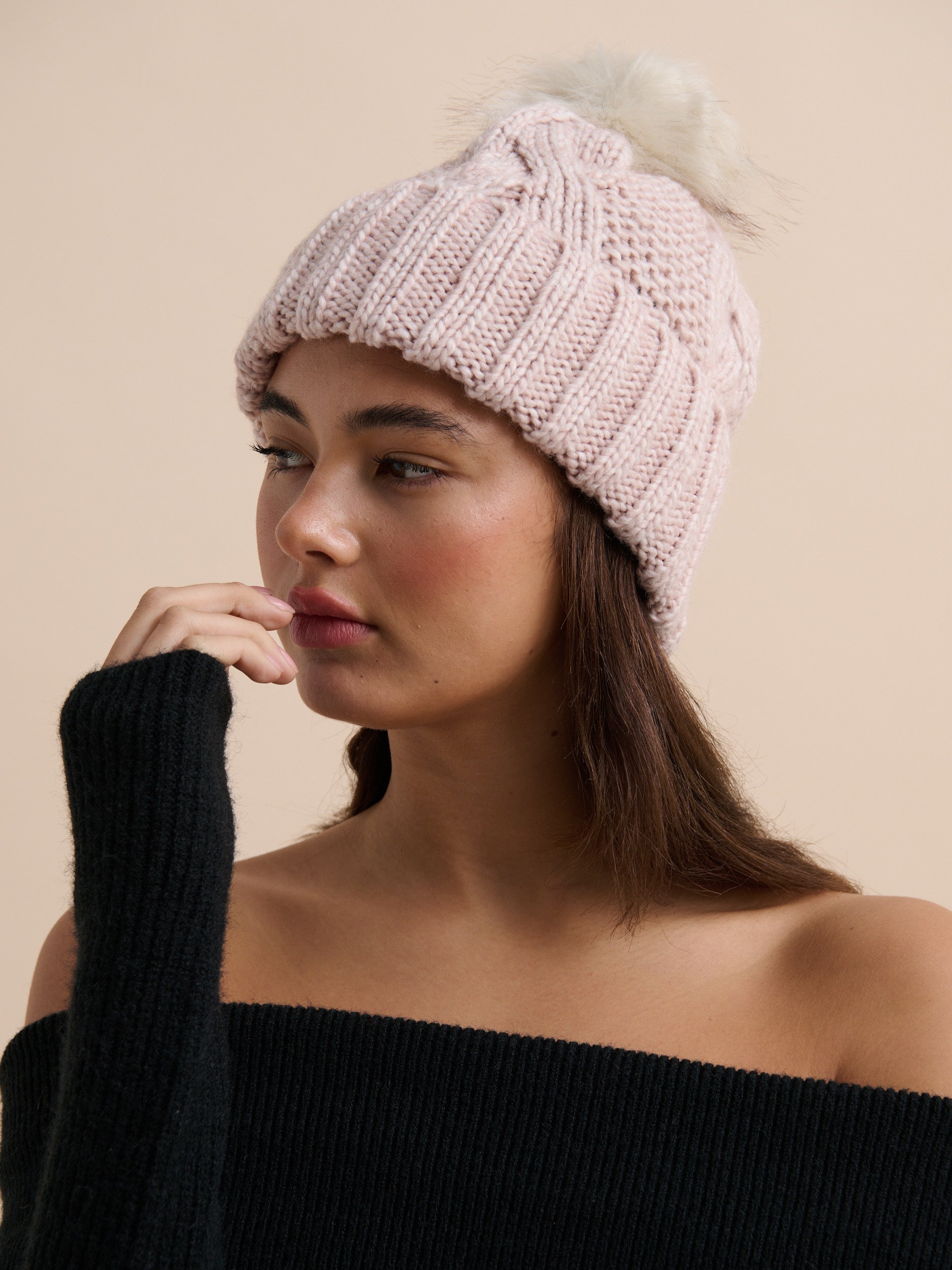 Ambrosia Chunky Knit Beanie