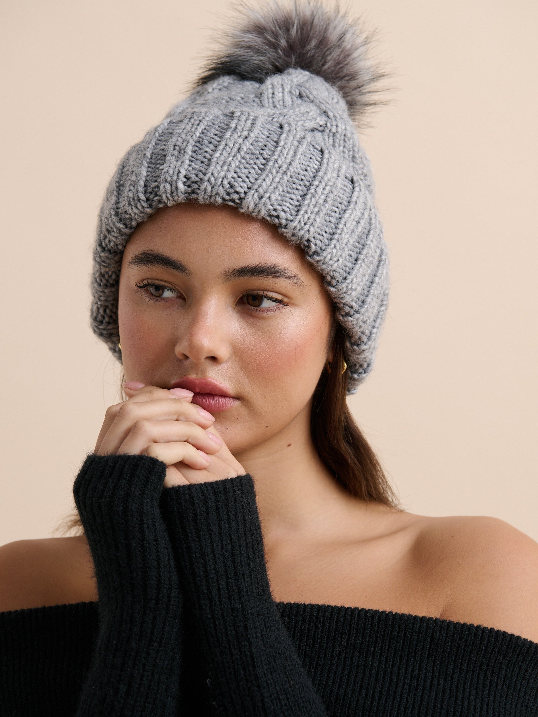 Ambrosia Chunky Knit Beanie