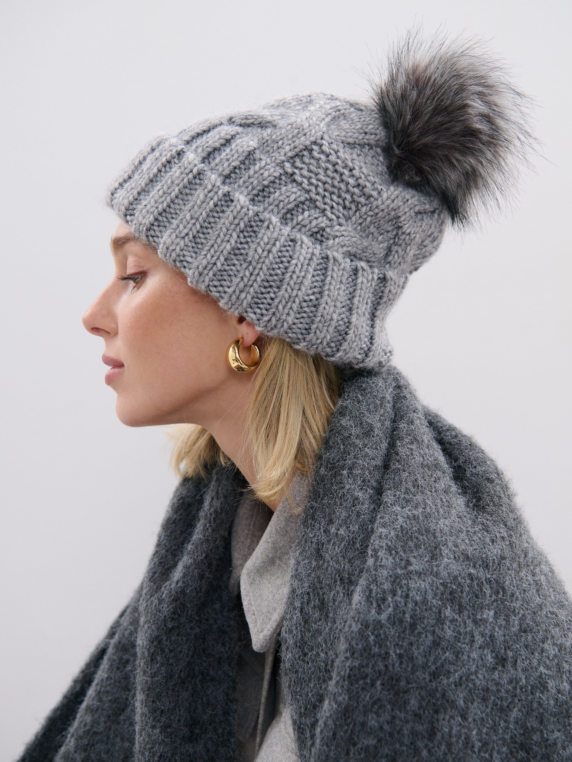 Ambrosia Chunky Knit Beanie (2col)