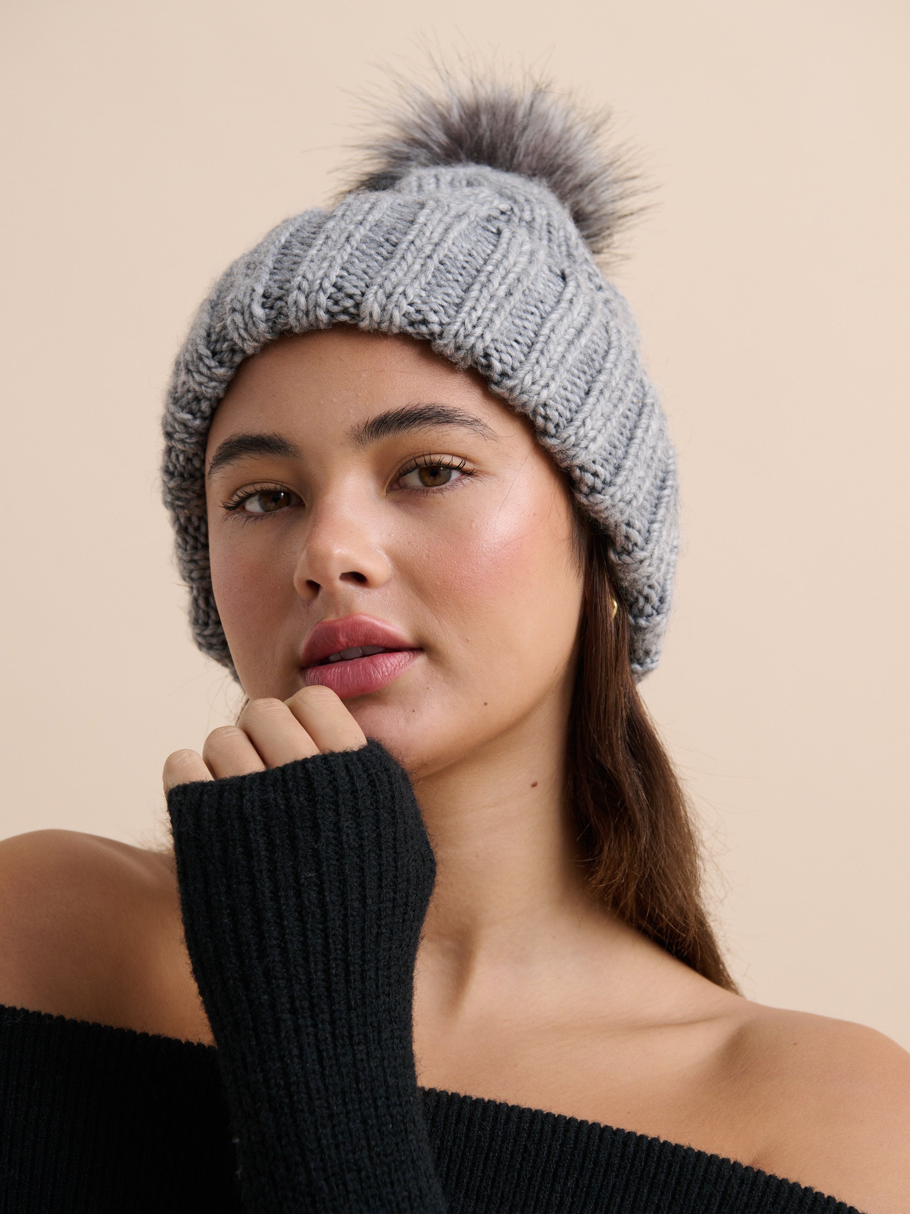 Ambrosia Chunky Knit Beanie