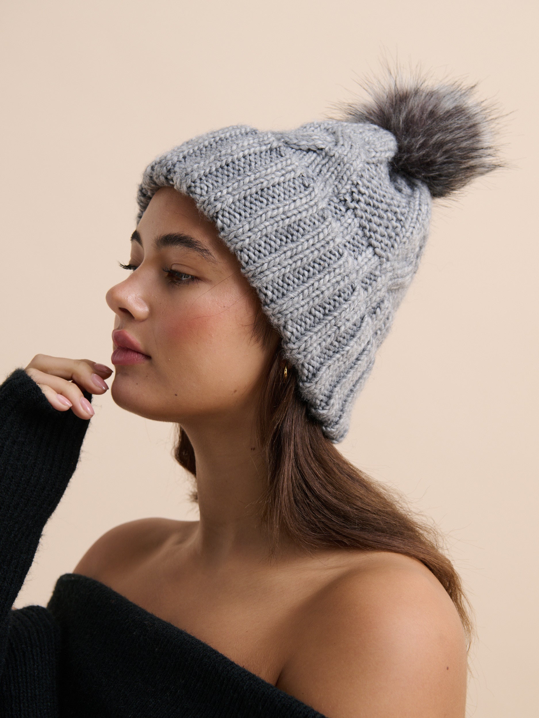 Ambrosia Chunky Knit Beanie