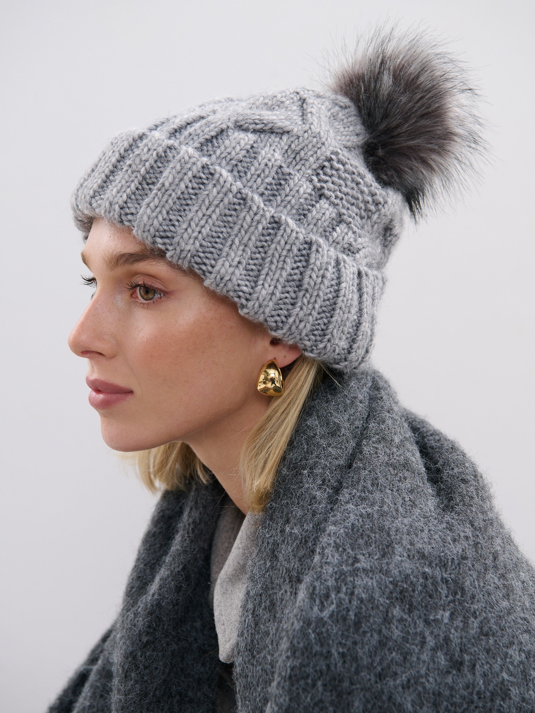 Ambrosia Chunky Knit Beanie (2col)