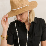 Seashells Cowboy Summer Hat