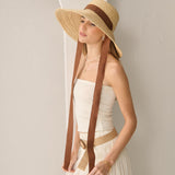 Cara Ribbon Straw Hat