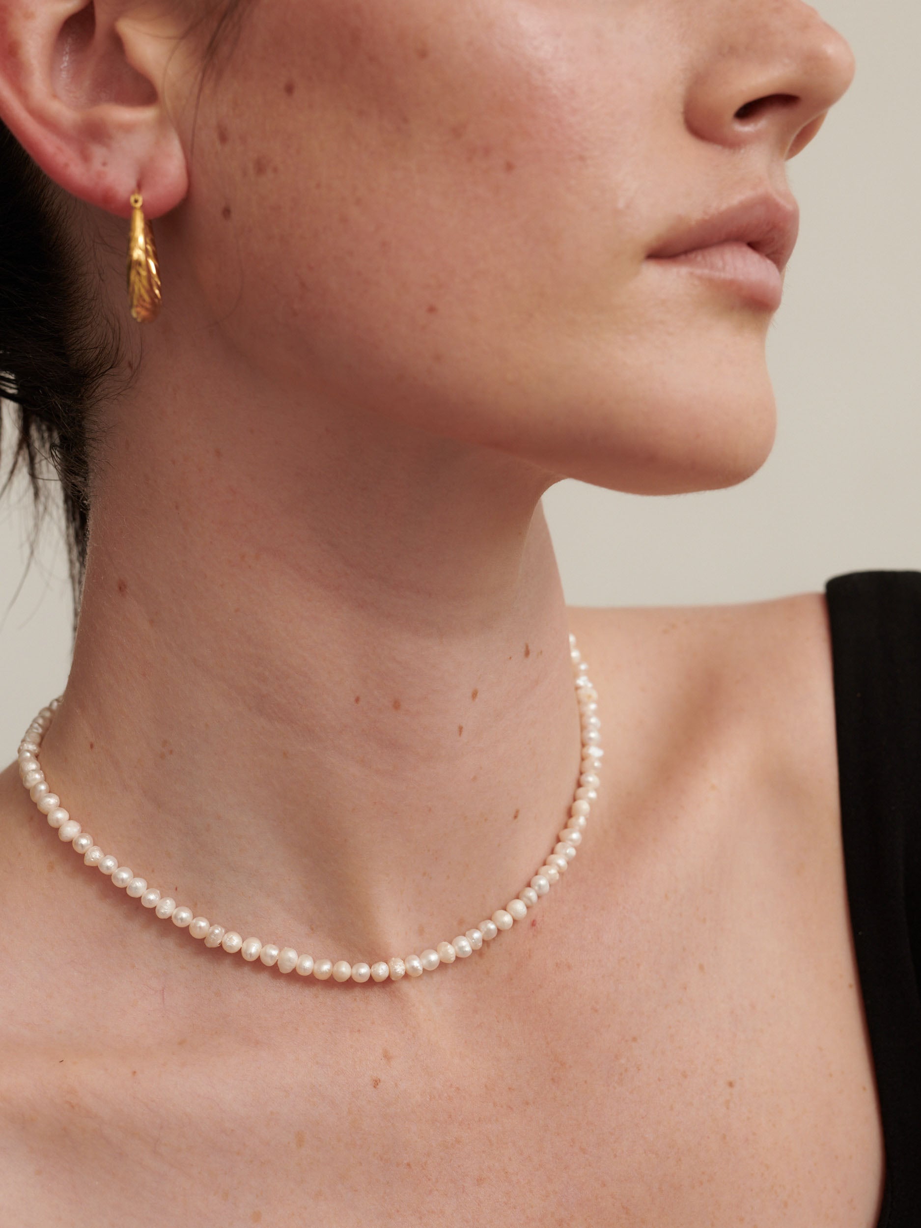 Freshwater Pearl Gold Plated Choker