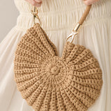Ella Weave Shell Bag