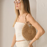 Ella Weave Shell Bag