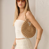 Ella Weave Shell Bag