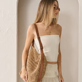 Velra Straw Shoulder Bag