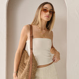 Velra Straw Shoulder Bag