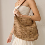 Velra Straw Shoulder Bag