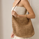 Velra Straw Shoulder Bag