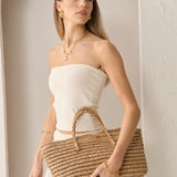 Tressa Beach Straw Bag