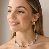 L&S Palmea Beaded Necklace