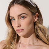 Freshwater Pearl Drops 18K Gold Plated Earrings