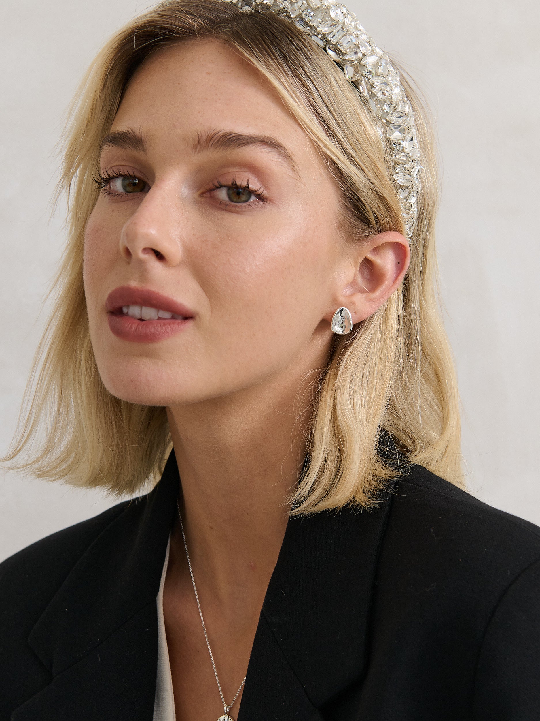Mirage Sterling Silver Plated Earrings