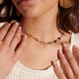 Sorrento Vivid 18K Gold Plated Necklace
