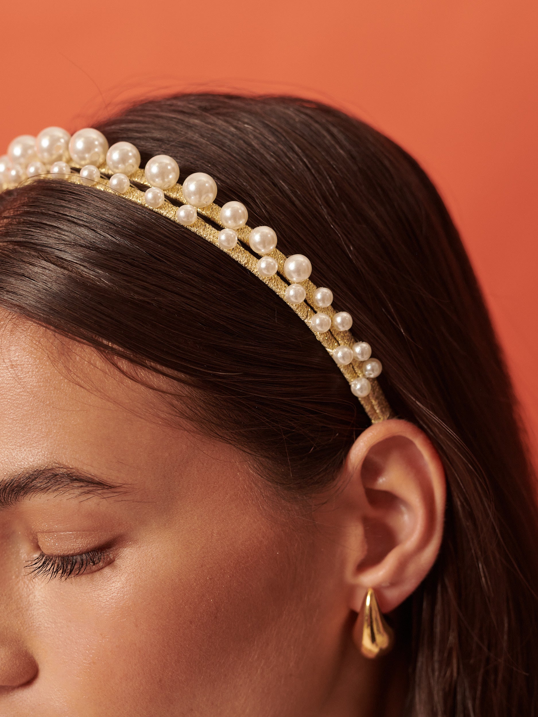 Diva Pearl Statement Headband