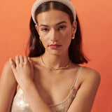 Oblique Pearl Statement Headband