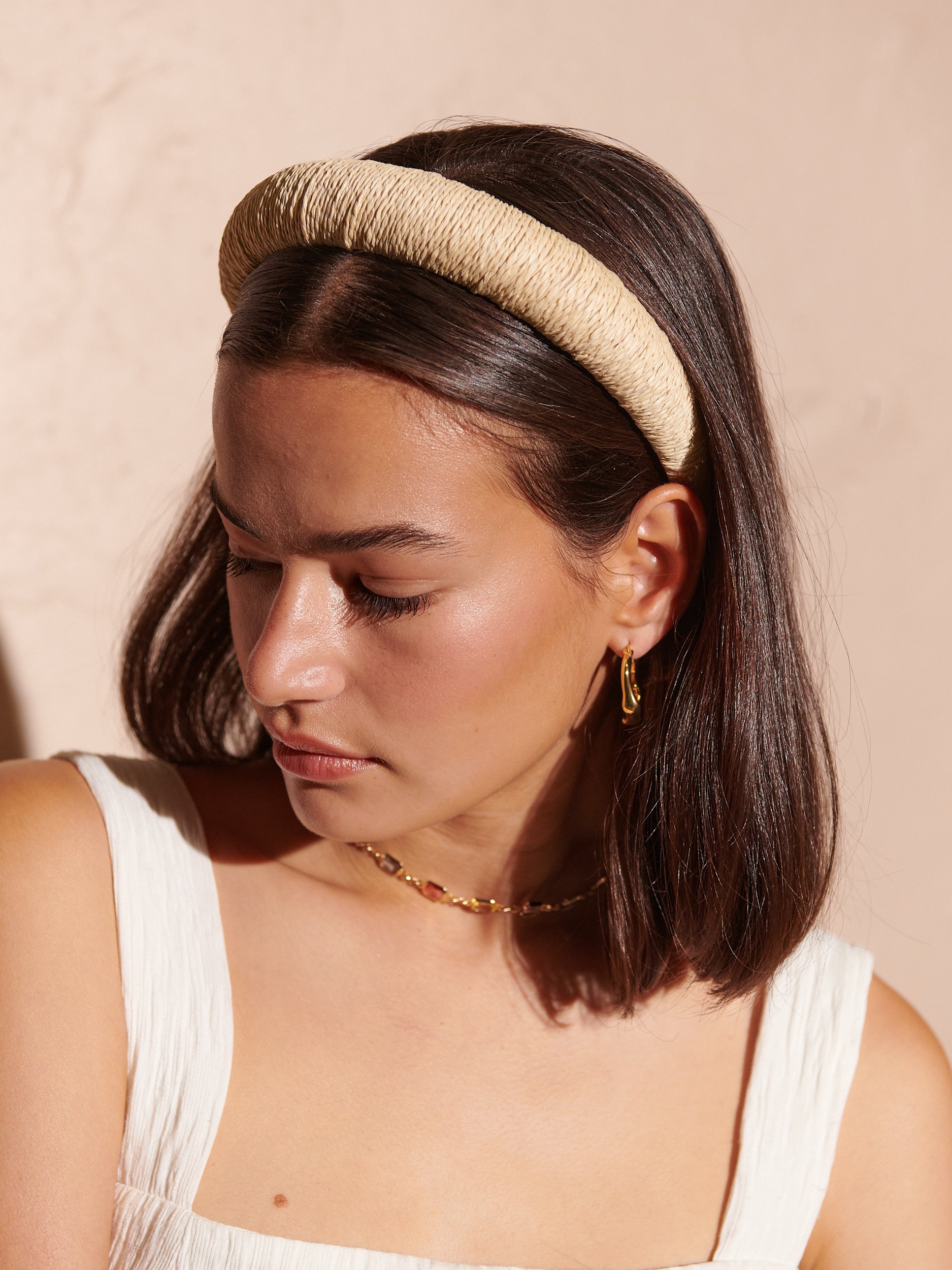 Paper Straw Summer Headband (3col)