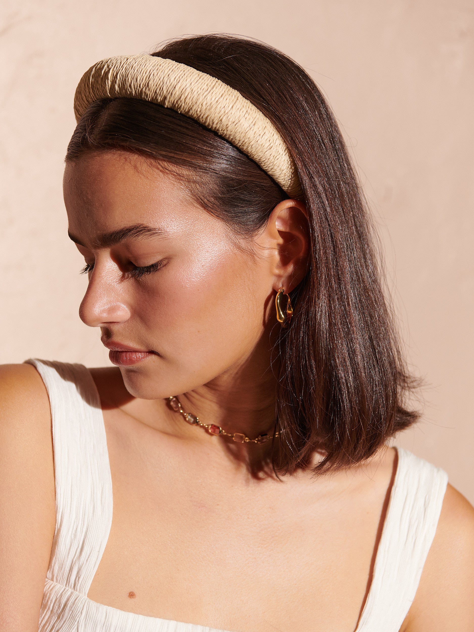 Paper Straw Summer Headband (3col)