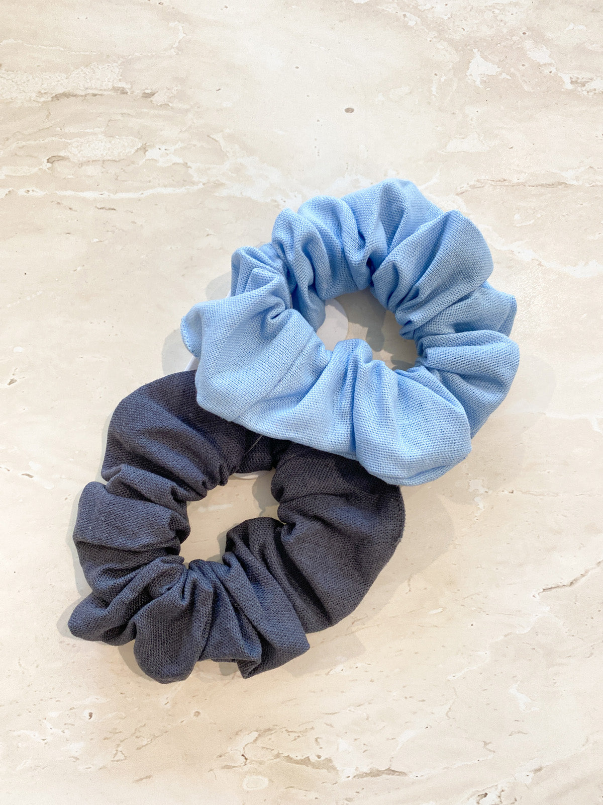 Berry Crush Linen Scrunchie Pack