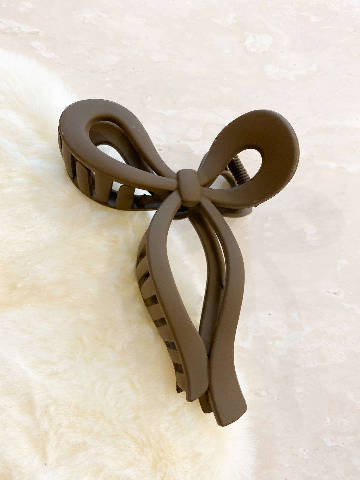 Romy Matte Bow Claw Clips (5col)