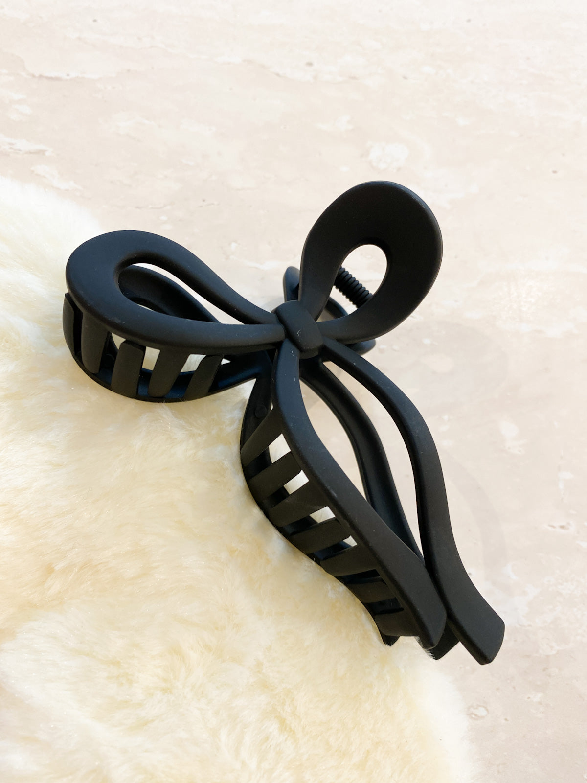 Romy Matte Bow Claw Clips (5col)