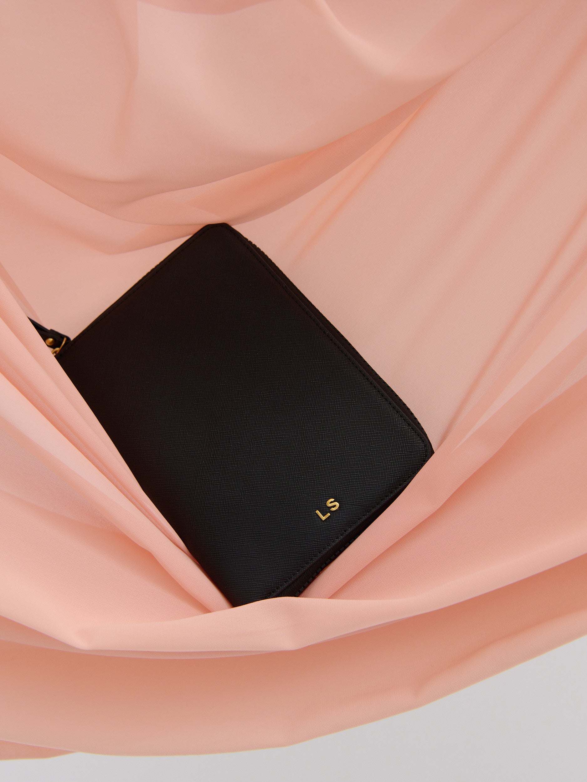 Lustre & Sage Jewellery Travel Case in Black