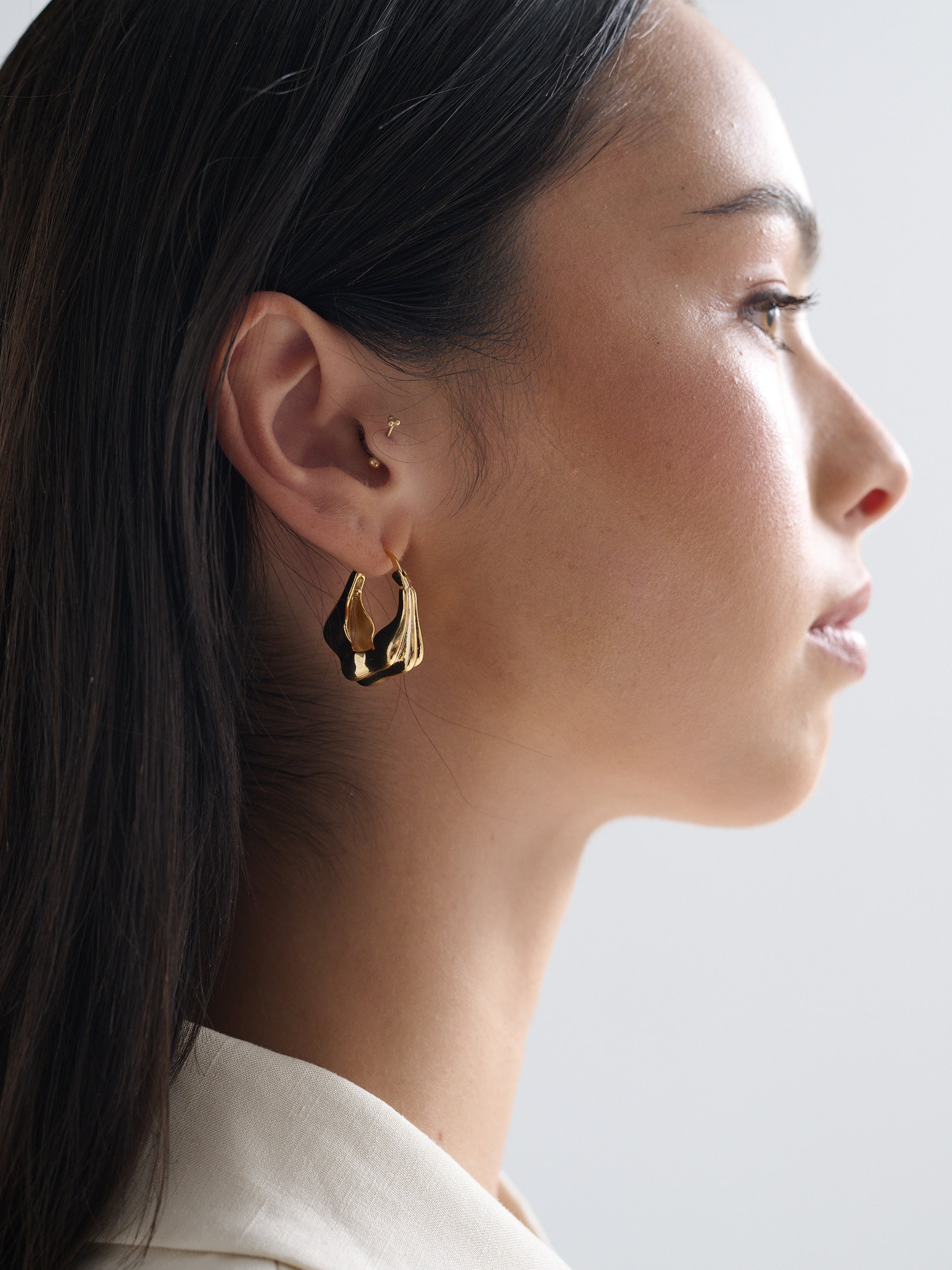 [Restocked] Harrison 18K Gold Plated Earrings