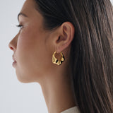 Harrison 18K Gold Plated Earrings