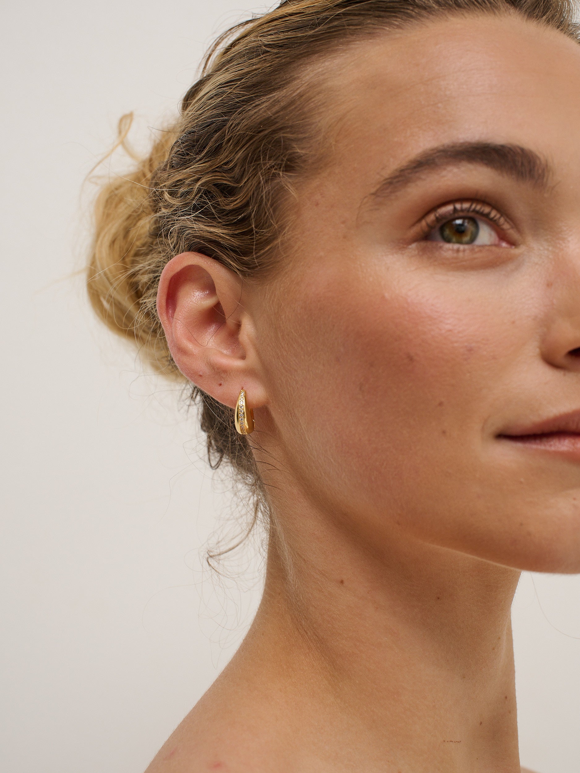 Dainty Stud 18K Gold Plated Earrings