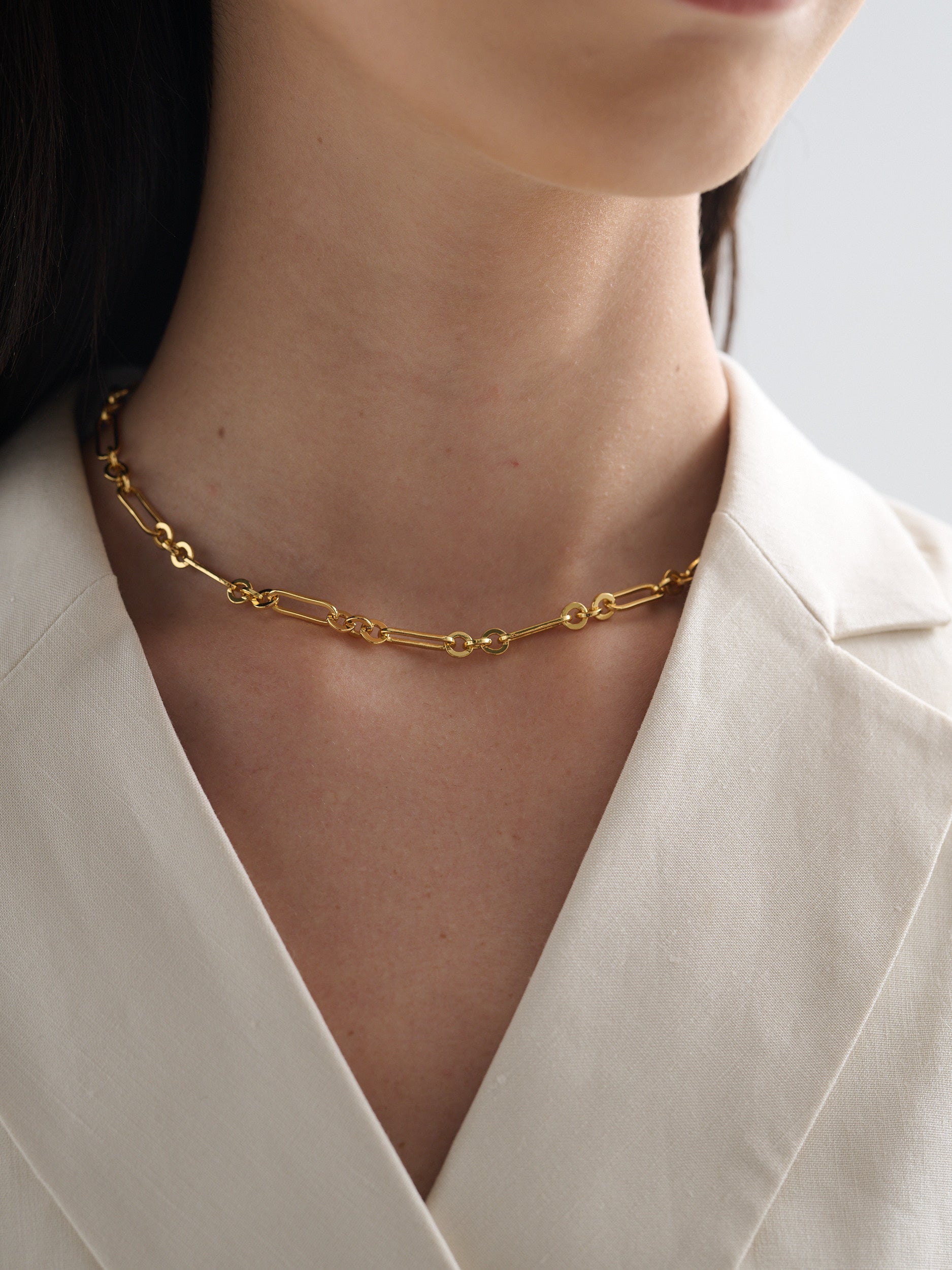 Wynn 18K Gold Plated Chain Necklace