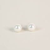 Marisol Glass Pearl 18K Gold Plated Earrings